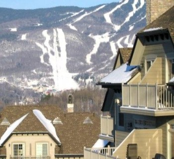 View of ski hill from Wyndham Cap Tremblant